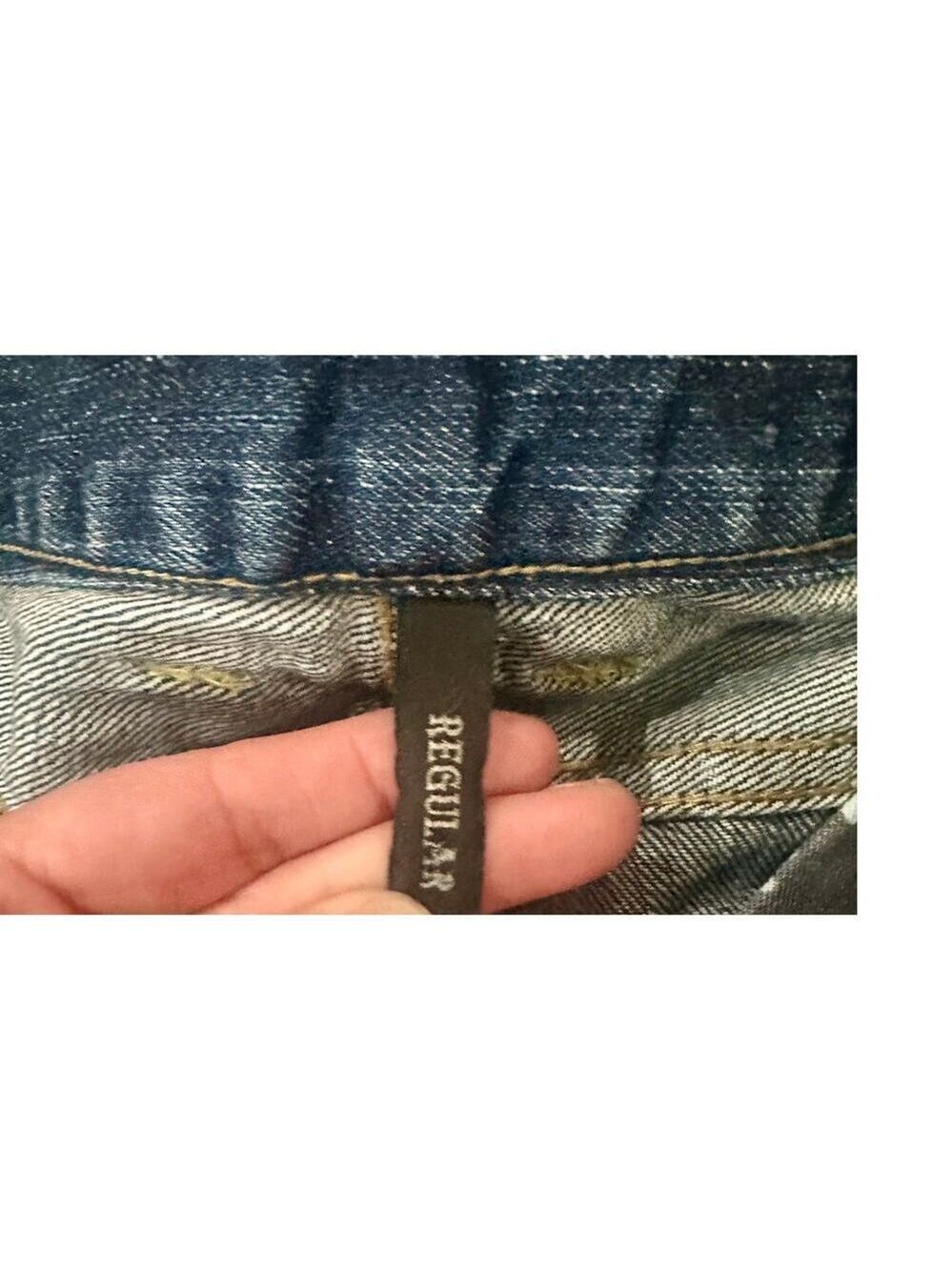 Vintage Lucky Brand Lola Bootcut Jeans 29 Embroidered Pockets Y2K Boho - Picture 12 of 15